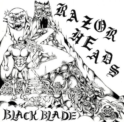Razorheads - Black Blade - 7" - Electric Assault Records - ASLT-25