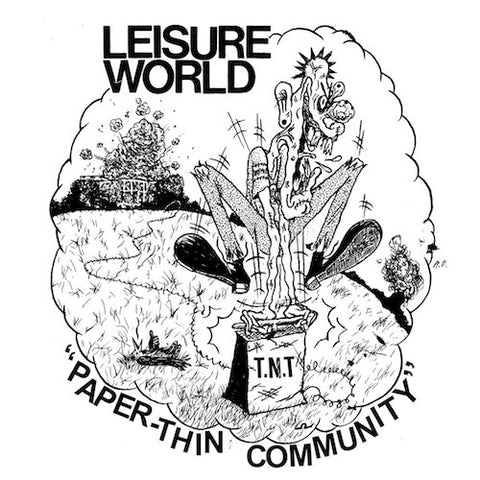 Leisure World - Paper-Thin Community - 7" - Deranged - DY302