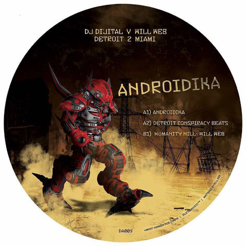 DJ Di'jital v Will Web - Androidika - 12" - Di'jital Axcess - DA009