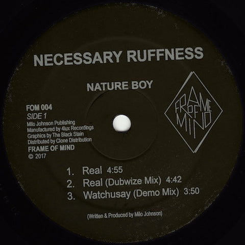 Nature Boy - Necessary Ruffness - 12" - Frame of Mind - FOM004