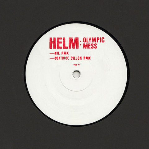 Helm - Olympic Mess (N1L & Beatrice Dillon Remixes) - 12" - Pan - PAN70