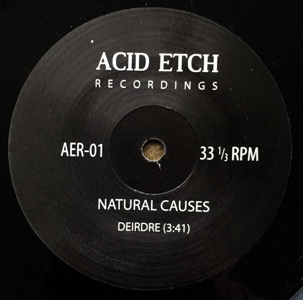 Natural Causes / Sponge Bath - 7" - Acid Etch Recordings - AER-01