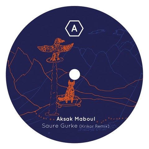 Aksak Maboul ‎– Onze Danses pour Combattre la Migraine (Krikor Remixes) - 12" - ensemble - ens003