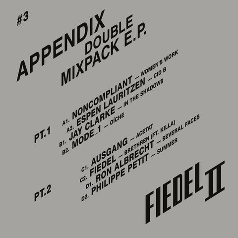 VA - Appendix Double Mixpack E.P. - 2x12" - FIEDELTWO 3