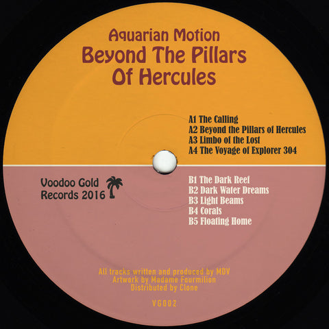 Aquarian Motion - Beyond the Pillars of Hercules - 12" - Voodoo Gold - VG002