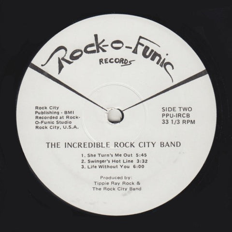 The Incredible Rock City Band - Invasion of the Rock-O-Mites - 12" - Peoples Potential Unlimited - PPU-ICRB