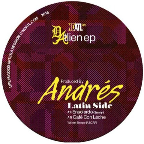 Andrés - D'Atlien EP - 12" - NDATL Muzik - NDATL 021