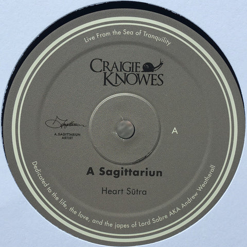 A Sagittariun ‎- Live From The Sea Of Tranquility - 12" - Craigie Knowes - CKNOWEP 25