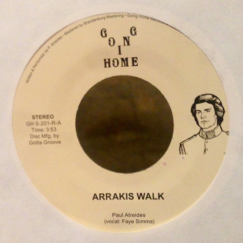 Paul Atreides - Arrakis Walk / Thinking Machines - 7" - Going Home - GH S-201-R