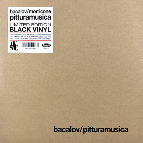 Luis Bacalov / Ennio Morricone ‎- Pitturamusica - LP - Cinedelic Records - CNSV01