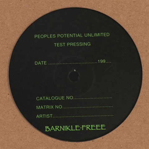Barnikle Freee - Koincidence EP - 12" - Peoples Potential Unlimited - PPU 097