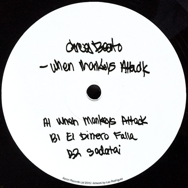 Greg Beato - When Monkeys Attack - 12" - Apron Records - APRON19