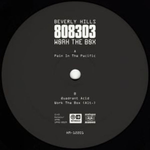 Beverly Hills 808303 - Work The Box - 12" - Reference Analogue Audio - HM-12201