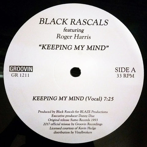 Black Rascals - Keeping My Mind - 12" - Groovin Recordings - GR 1211