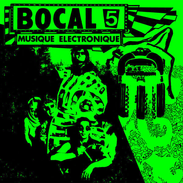 Bocal 5 - Musique Électronique - LP - Dark Entries - DE-137