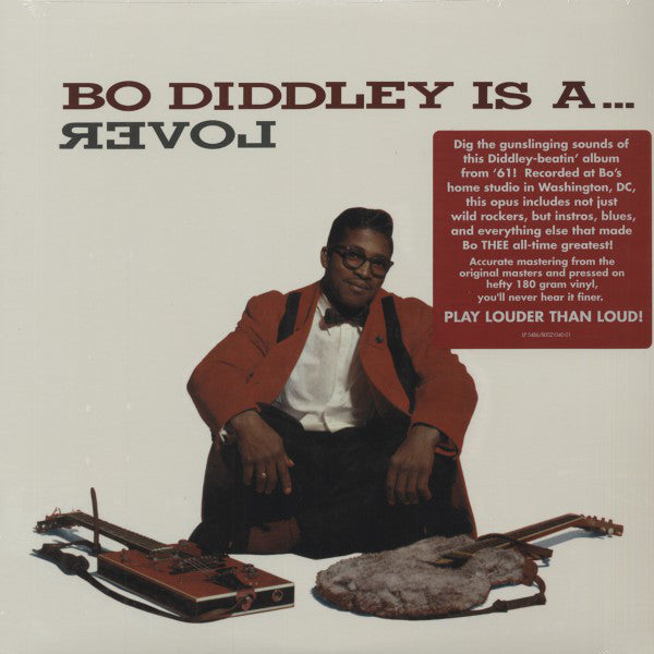Bo Diddley - Is A...Lover - LP - Sundazed Music, Inc. ‎- LP 5486
