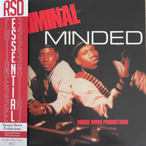 Boogie Down Productions ‎- Criminal Minded - LP - Phase One Network ‎- PONE 9004