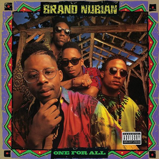 Brand Nubian - One For All - 2xLP + 7" - Tommy Boy - TB-5133-1