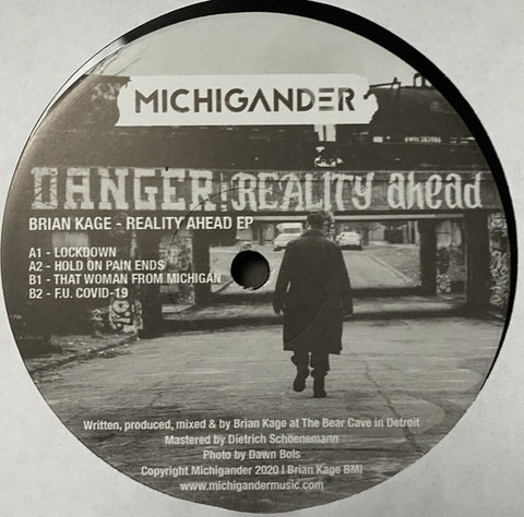 Brian Cage - Reality Ahead EP - 12" - Michigander - MM05