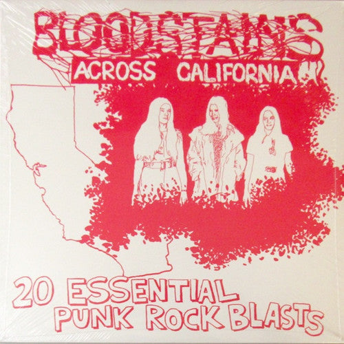 VA - Bloodstains Across California (The Manson & Tates State) - LP - Bloodstains - BLO-02