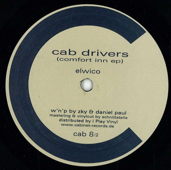 Cab Drivers - Comfort Inn EP - 12" - Cabinet - cab 8/2