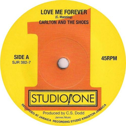 Carlton and the Shoes - Love Me Forever - 7" - Soul Jazz - SJR382-7