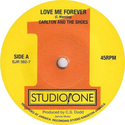 Carlton and the Shoes - Love Me Forever - 7" - Soul Jazz - SJR382-7