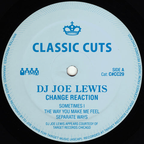DJ Joe Lewis - Change Reaction - 12" - Clone Classic Cuts - C#CC029