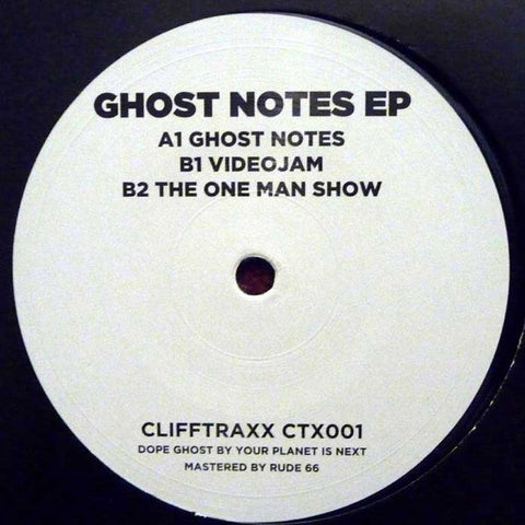 Cliff Lothar - Ghost Notes EP - 12" - Clifftraxx - CTX001