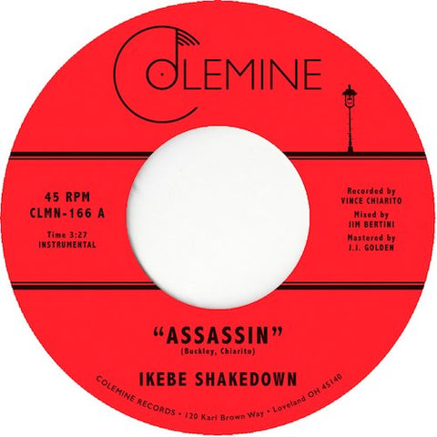 Ikebe Shakedown - Assassin - 7" - Colemine Records - CLMN-166