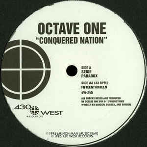Octave One - Conquered Nation - 12" - 430 West - 4W-245