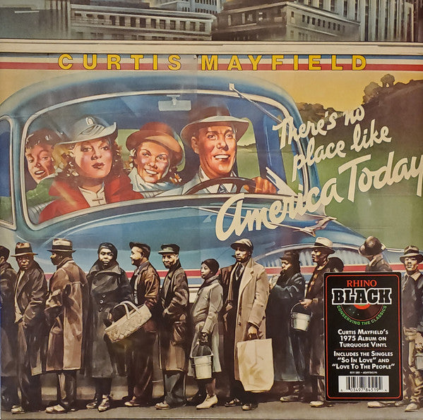 Curtis Mayfield - (There's No Place Like) America Today - LP - Rhino Vinyl - RCV1 5001