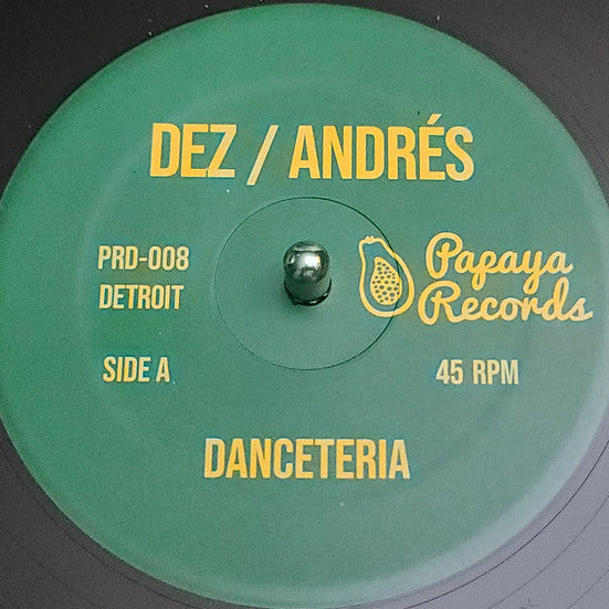 Dez / Andrés ‎- Danceteria / Loft Night Therapy - 12" - Papaya Records Detroit ‎- PRD-008