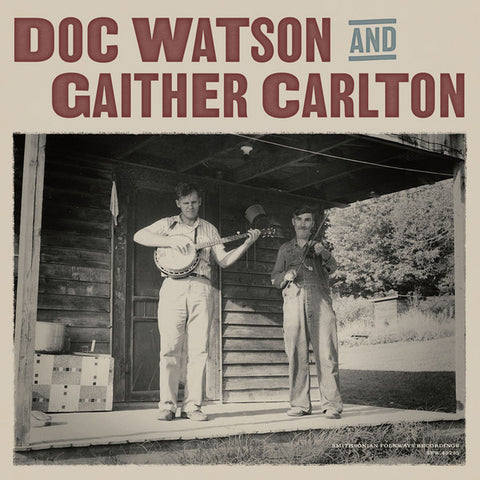 Doc Watson & Gaither Carlton - LP - Smithsonian Folkways - SFW40235