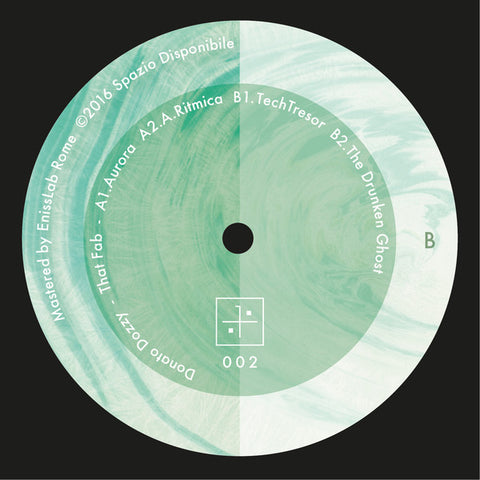 Donato Dozzy - That Fab - 12" - Spazio Disponibile - Spazio002