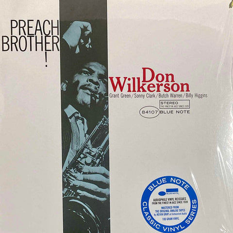 Don Wilkerson ‎- Preach Brother! - LP - Blue Note ‎- 4535287