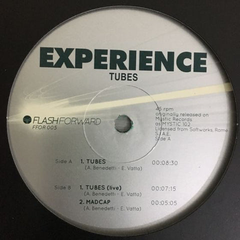 The Experience - Tubes - 12" - Flash Forward - FFOR005