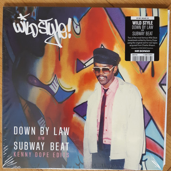 Fab 5 Freddy ‎– Down By Law / Subway Beat - 7" - Mr Bongo ‎– MRB7204