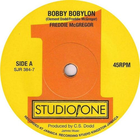 Freddie McGregor - Bobby Babylon - 7" - Soul Jazz Records - SJR384-7