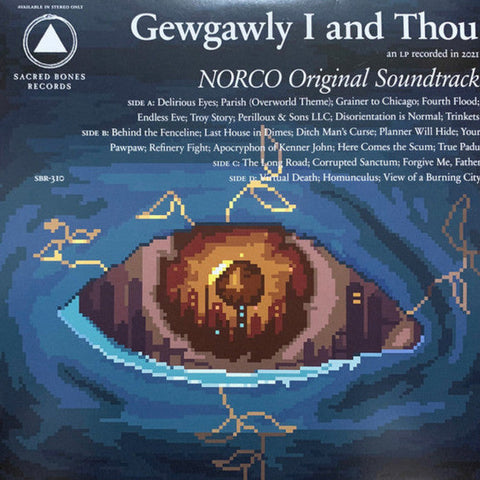 Gewgawly I And Thou - Norco Original Soundtrack - 2xLP - Sacred Bones Records ‎- SBR-310