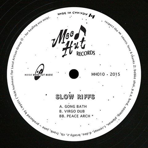 Slow Riffs - Gong Bath - 12" - Mood Hut - MH010