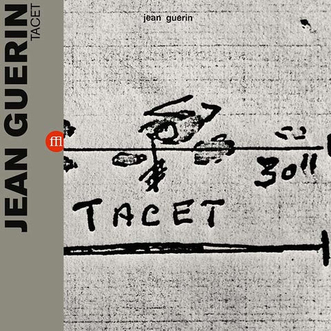 Jean Guérin - Tacet - LP - SouffleContinu / Futura Records - SON 04 / FFL009