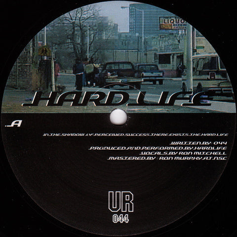 UR - Hardlife - 12" - Underground Resistance - UR 044