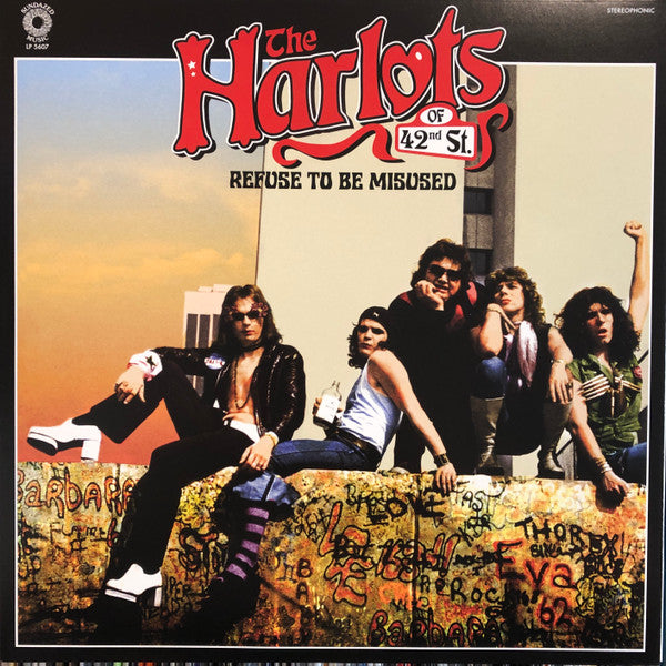 The Harlots Of 42nd Street - Refuse To Be Misused - LP - Sundazed Music ‎- SUNDAZED LP 5607