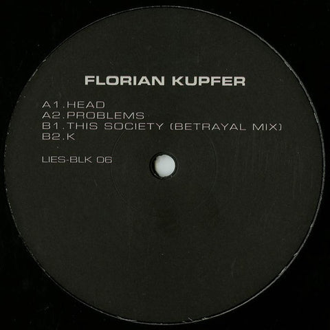 Florian Kupfer - Head - 12" - LIES-BLK 06