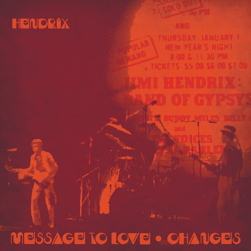 Jimi Hendrix - Message To Love / Changes - 7" - Capitol Records - B0031684-21