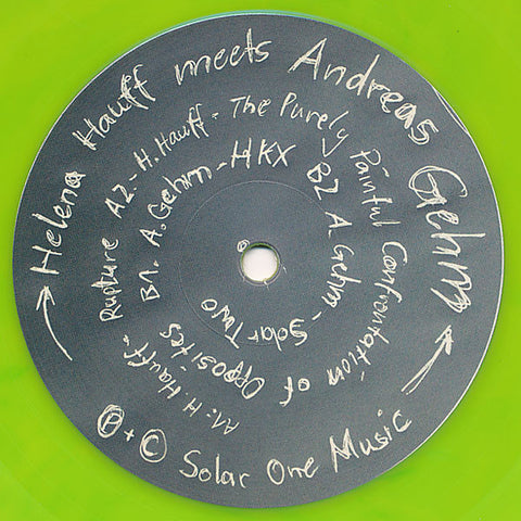 Helena Hauff meets Andreas Gehm - 12" - Solar One Music - SOM 031