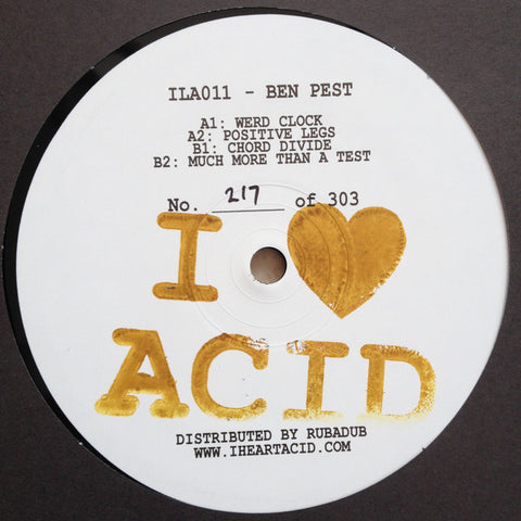 Ben Pest - 12" - I Love Acid - ILA011