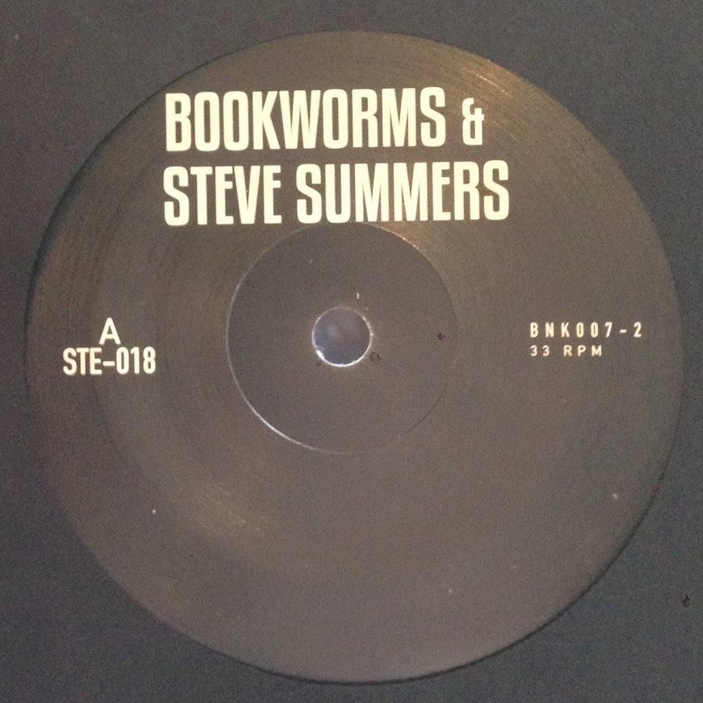 Steve Summers & Bookworms - 7" - BANK Records NYC - BNK007-2