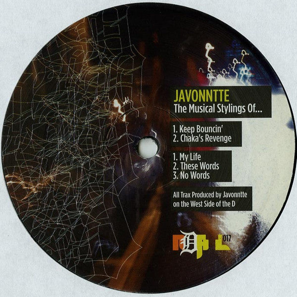 Javonntte ‎- The Musical Stylings Of... - 12" - NDATL Muzik - NDATL 017